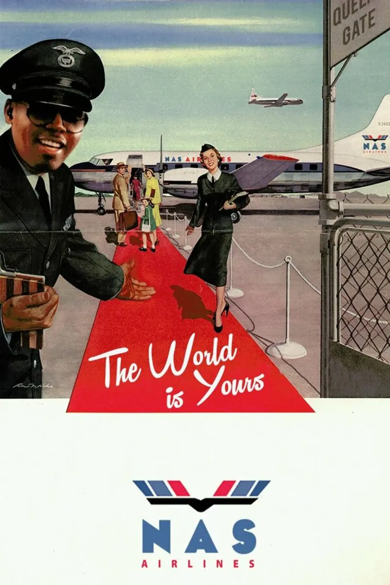 The World Is Yours poster avec cadre en plastique de Ads Libitum