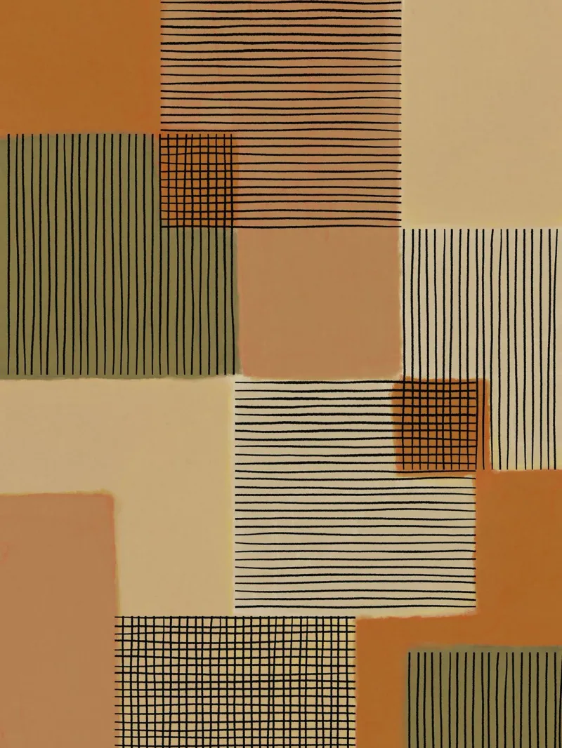 Geo Patchwork #4 pellicola backlit da Alisa Galitsyna