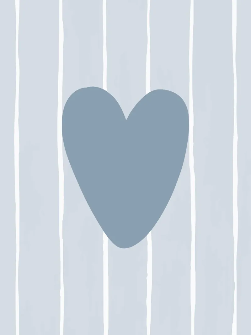 Lovestory tela con Cornice a cassetta da we line studio - art