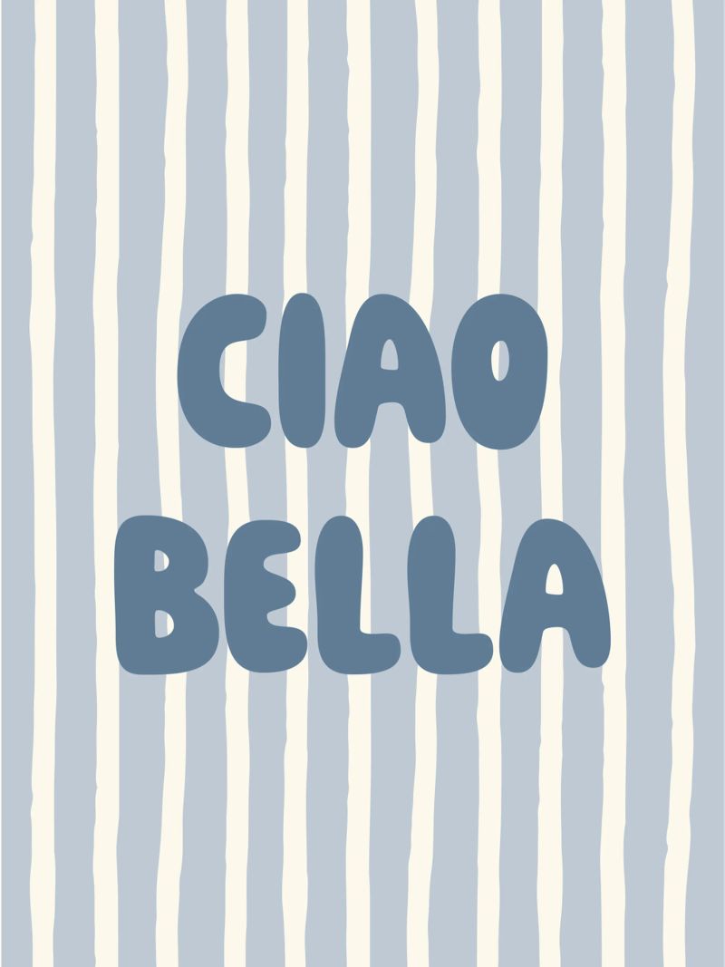 Ciao Bella pellicola backlit da pv art