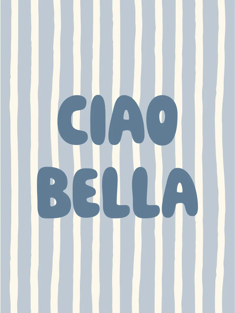 Ciao Bella plexiglass da we line studio - art