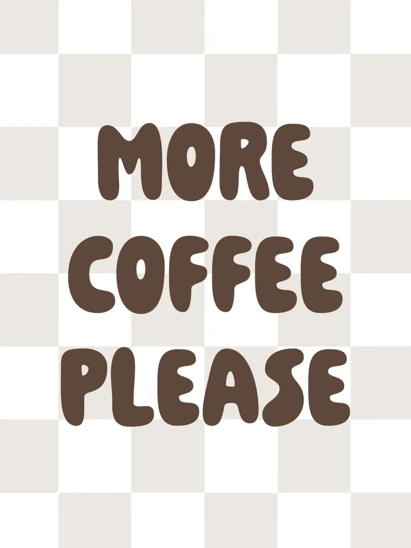 More Coffee plexiglass da we line studio - art