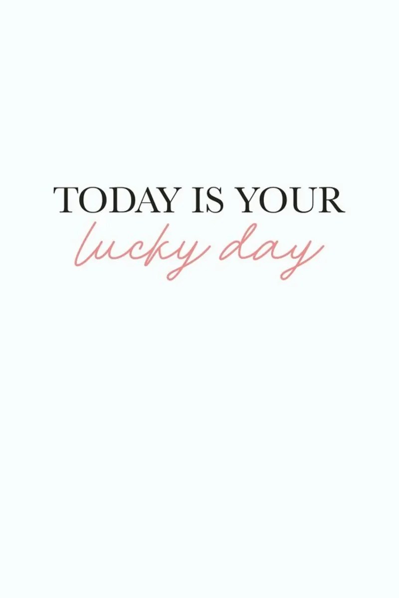 Lucky Day pellicola backlit da Studio One