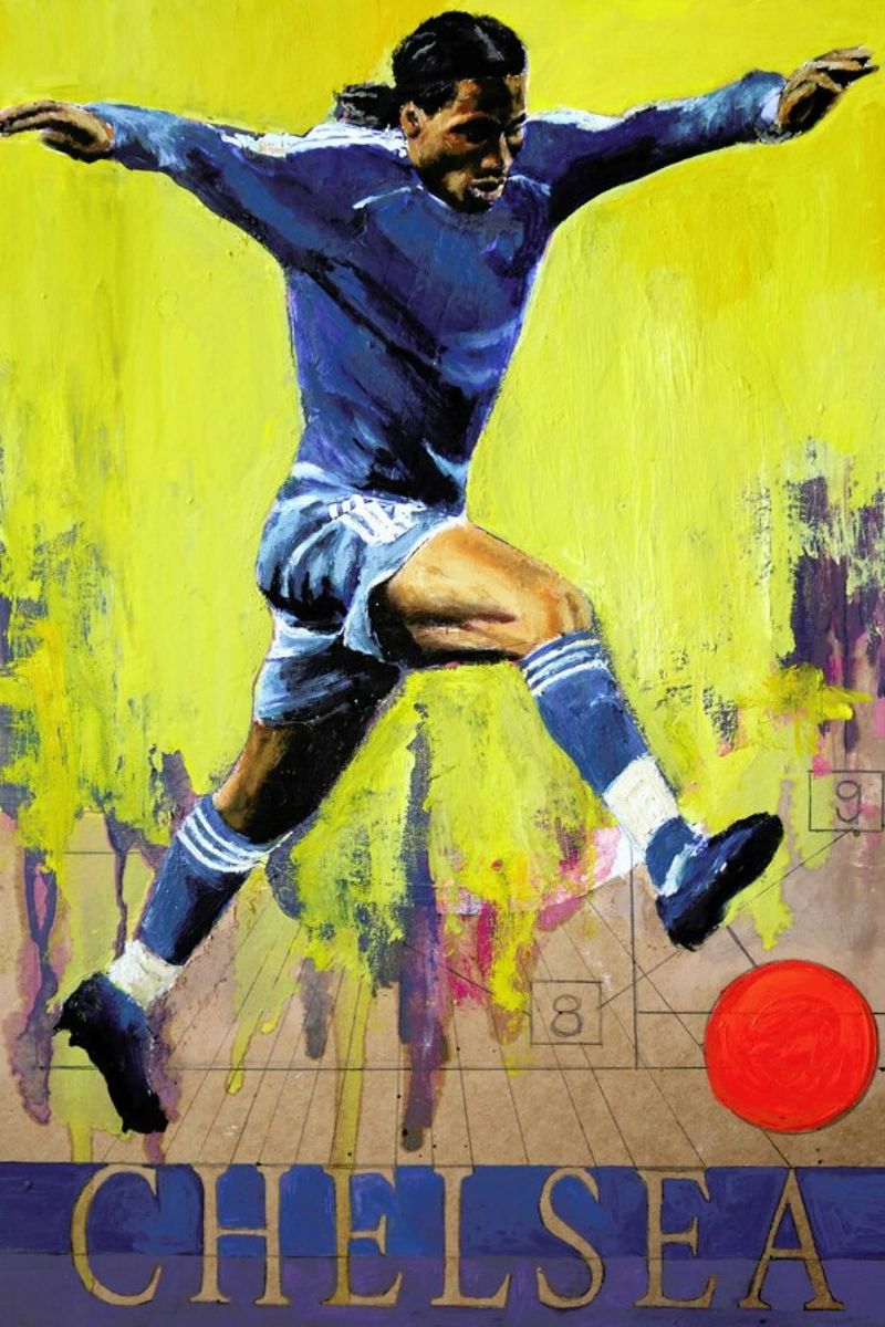 One Love - Chelsea poster van David Diehl