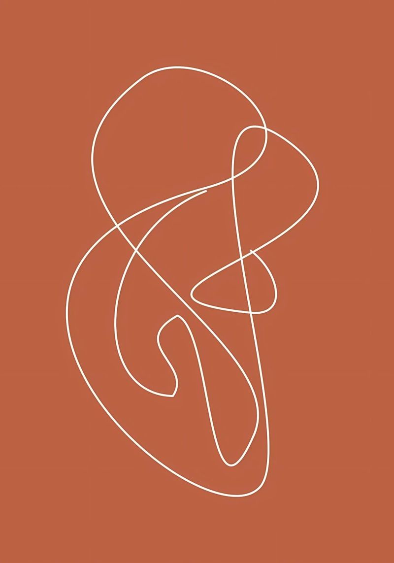 abstract line3 poster by Book