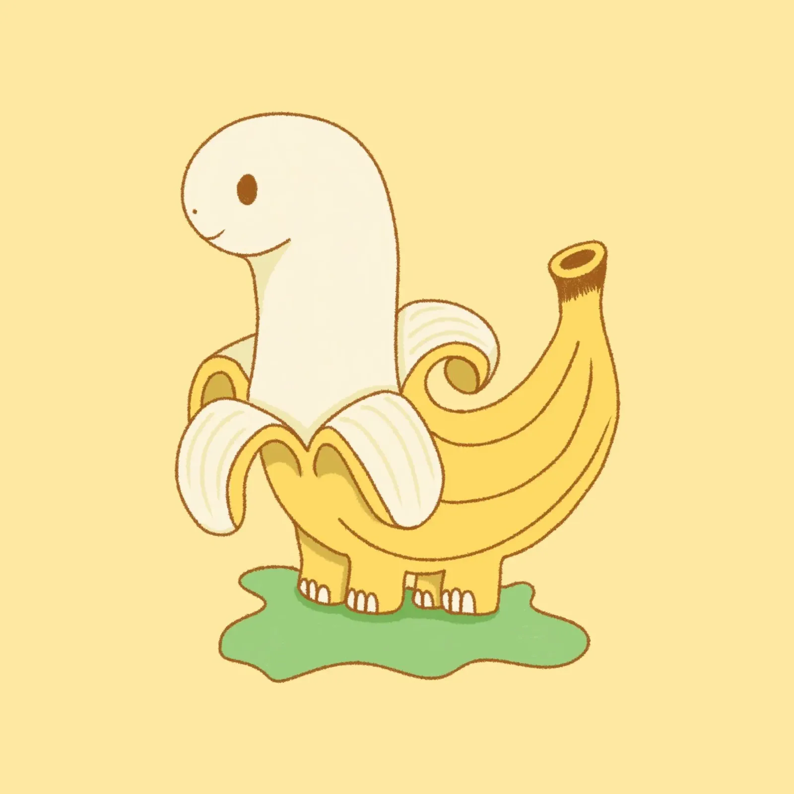 Bananasauro pellicola backlit da Loobs