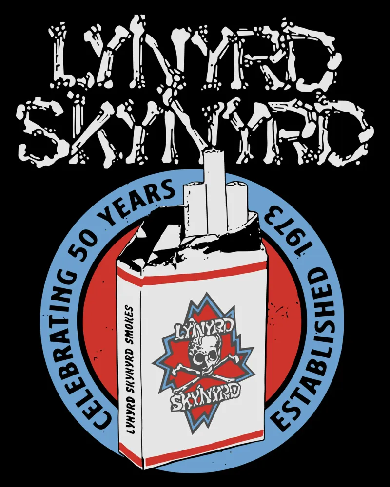 Lynyrd Skynyrd Smokes pellicola backlit da heatherloulin