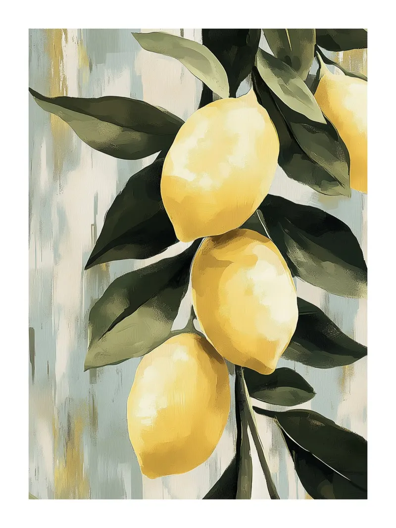 Limoni freschi carta hahnemühle da Spice & Style