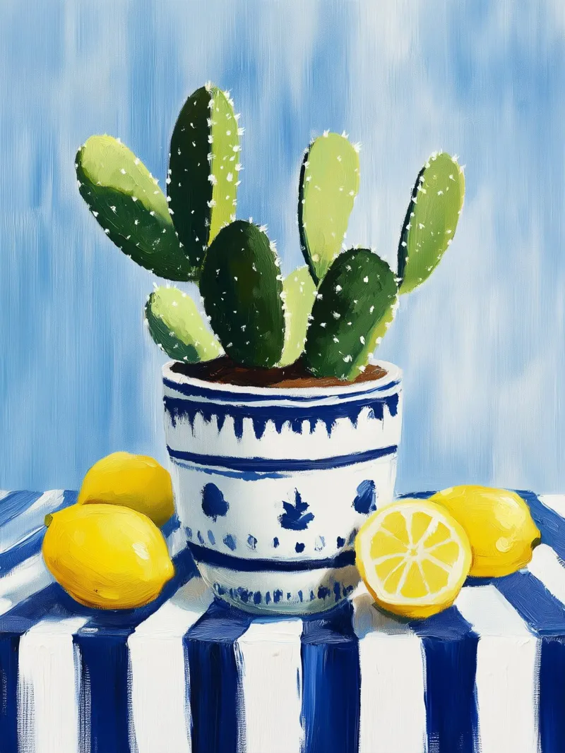 Cactus e limoni poster da Spice & Style
