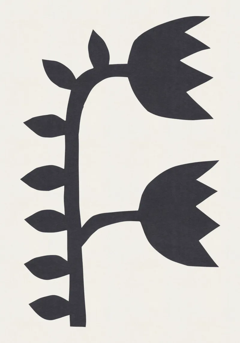 Tulipani neri #1 carta hahnemühle da Alisa Galitsyna