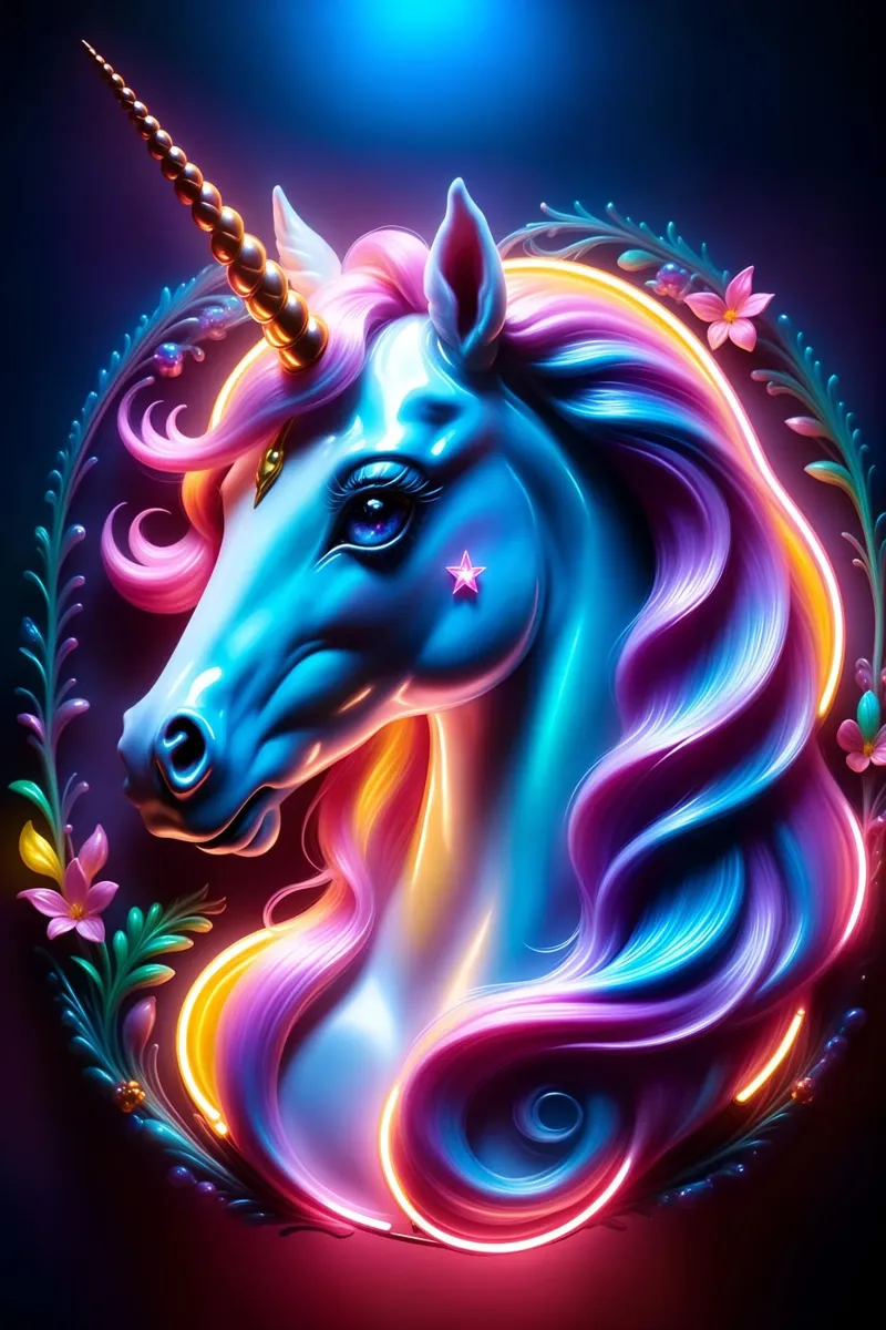 Unicorn pellicola backlit da MakArena
