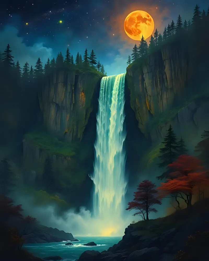 Cascata_1 pellicola backlit da Fantasie & Mystikwelten by LK