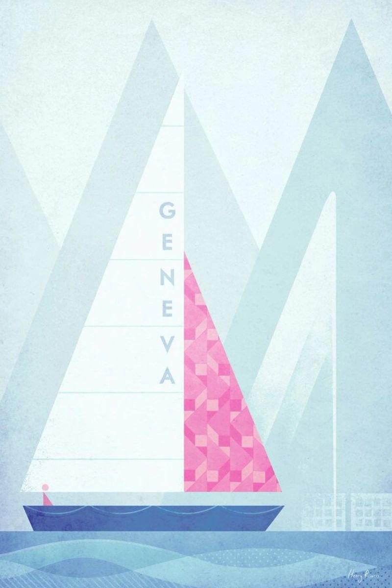 Geneva Leinwand von Henry Rivers