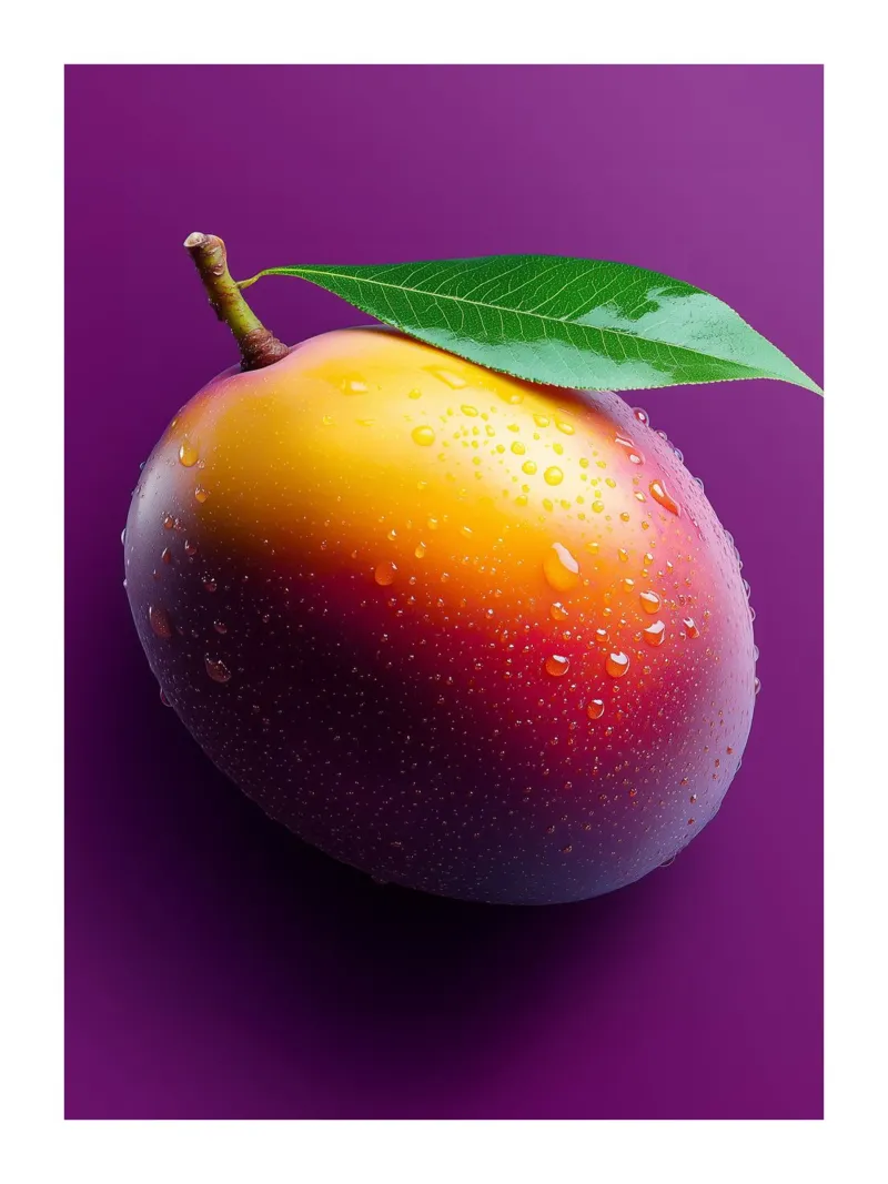 Mango succoso e colorato poster da Spice & Style