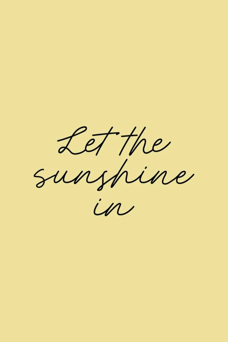 Let The Sunshine In canvas by Studio One