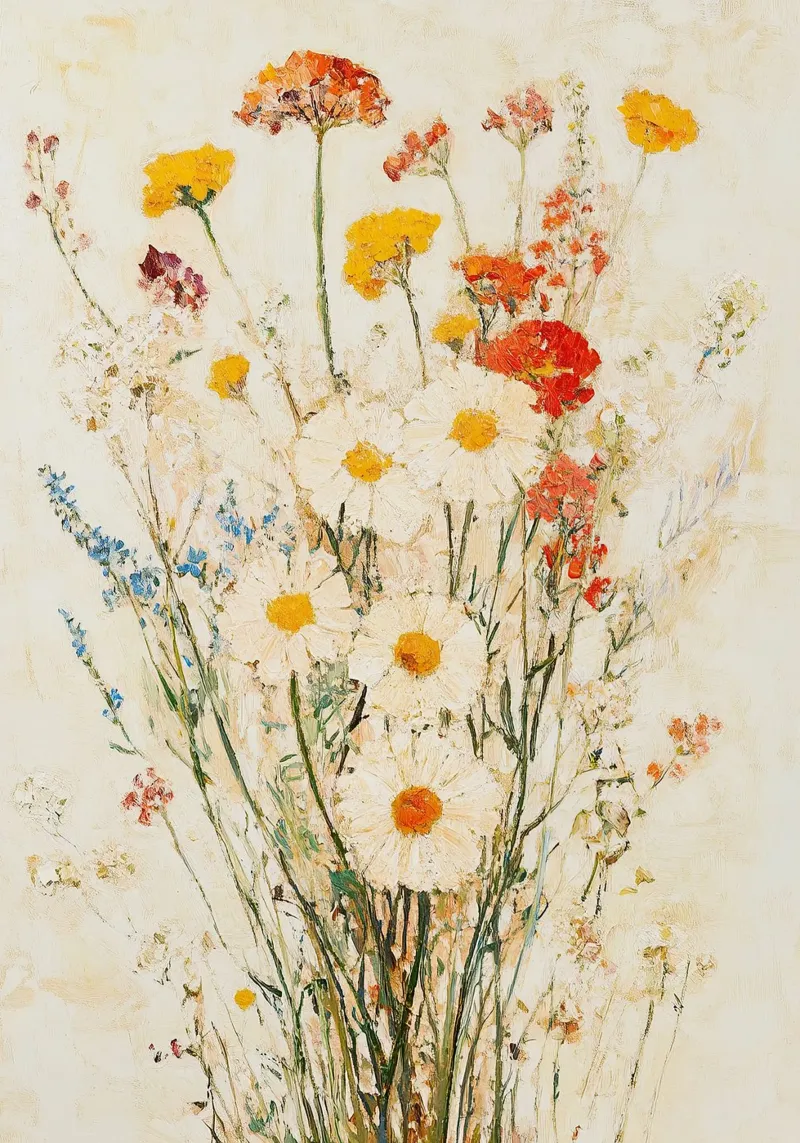 Fiori Vintage Impressionismo Retrò pellicola backlit da Euphoria Theresa