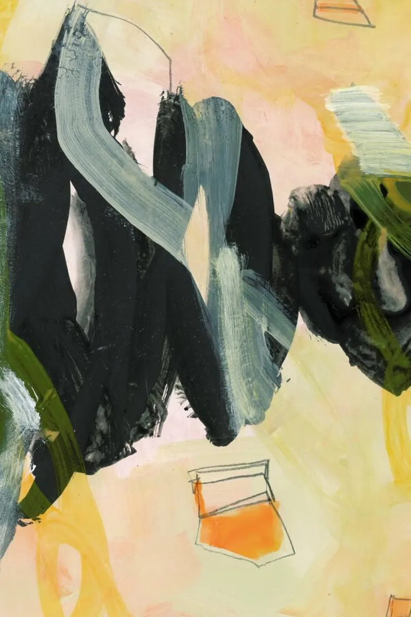 Abstract Painting IV alluminio dibond da IRIS LEHNHARDT FINE ART