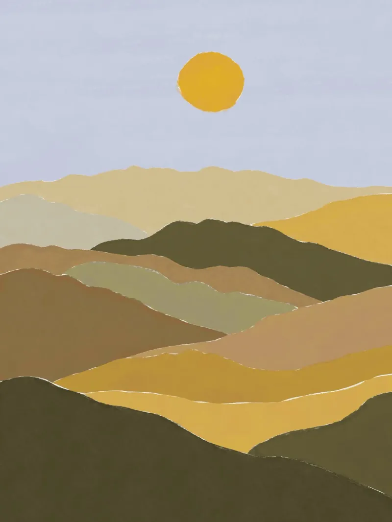 Splendidi colori autunnali carta hahnemühle da Alisa Galitsyna