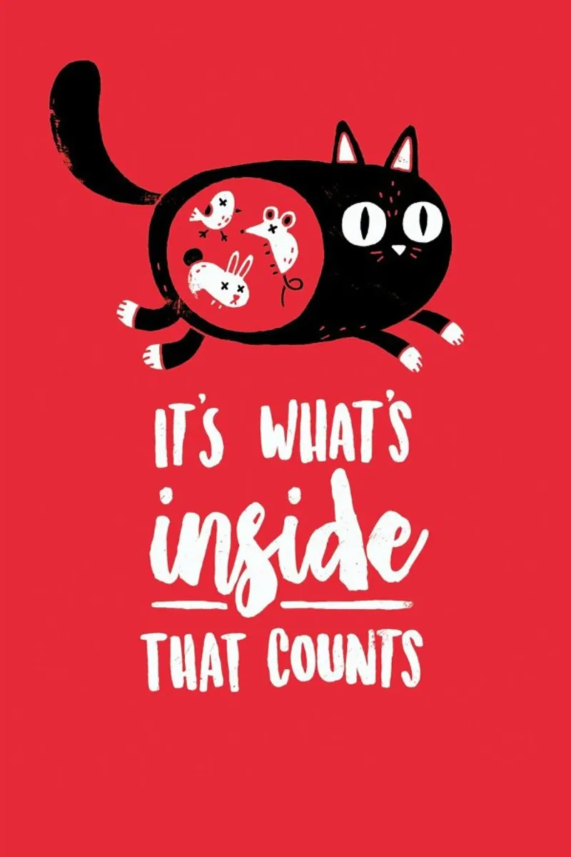It'S Whats Inside That Counts Portrait lámina retroiluminada de DinoMike