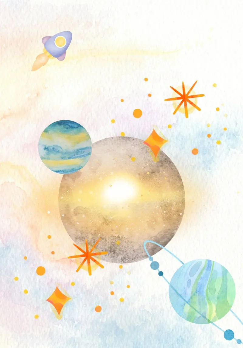 Cosmic Dreams pellicola backlit da KidzStudio