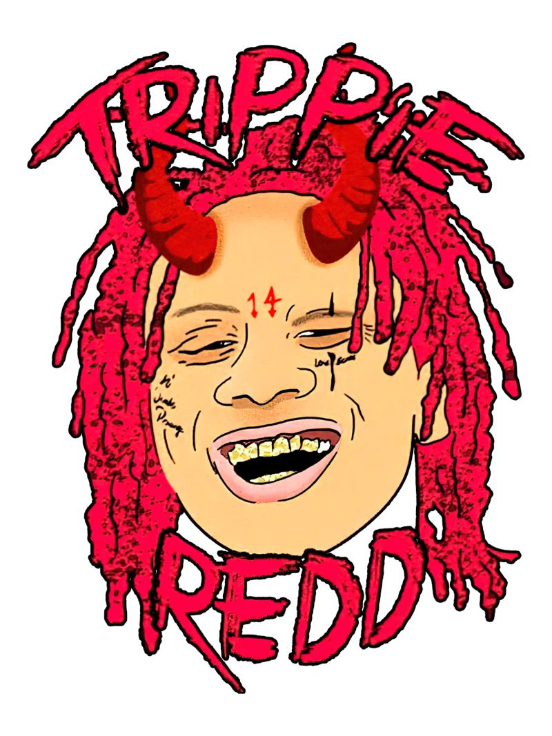 Trippie Redd Devil pellicola backlit da carswick