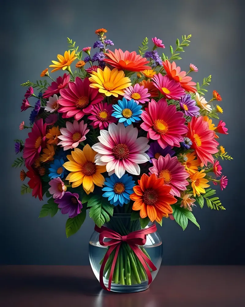 Bouquet_5 alluminio dibond da Farb- und Blütenzauber by LK