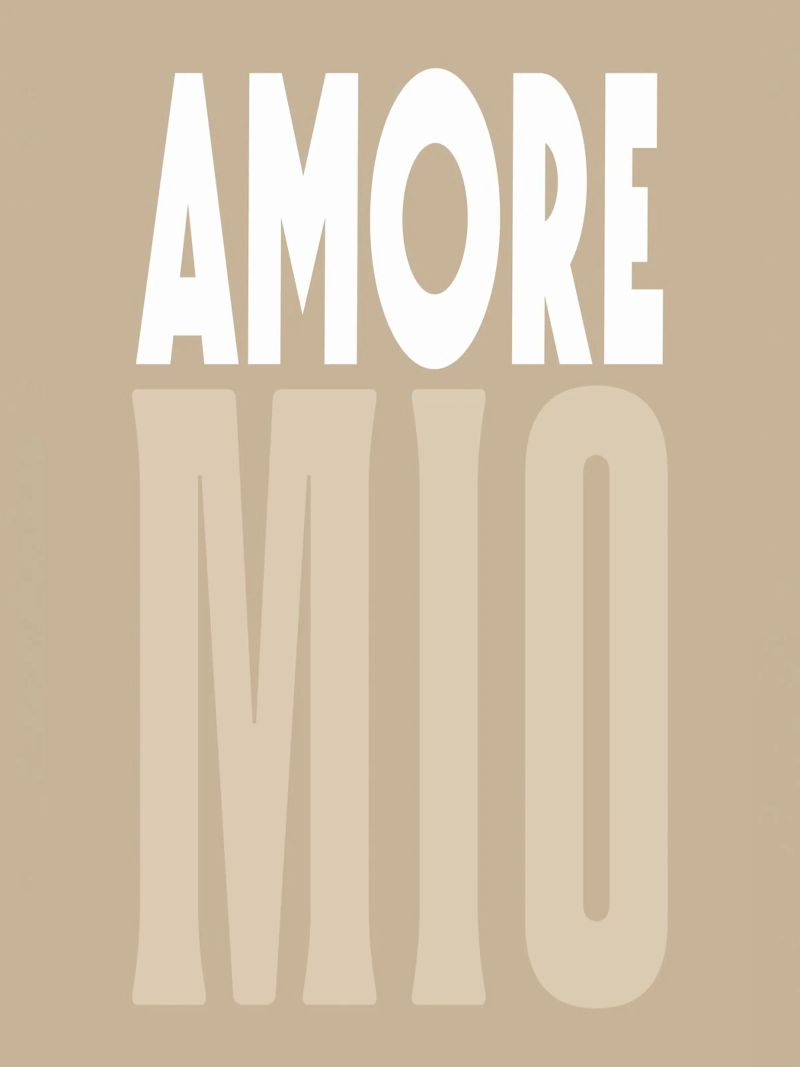 Amore Mio, Boho Sommer-Pop pellicola backlit da Carinaprint