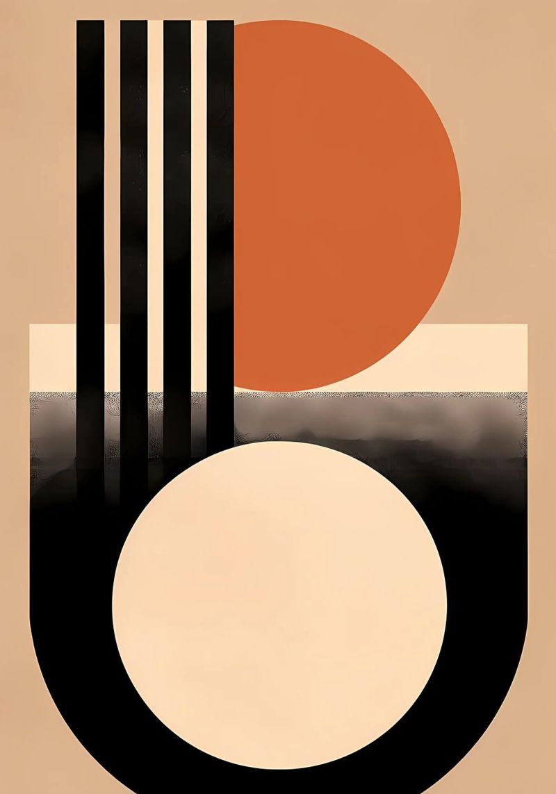 Francfort Bauhaus poster de Karraker