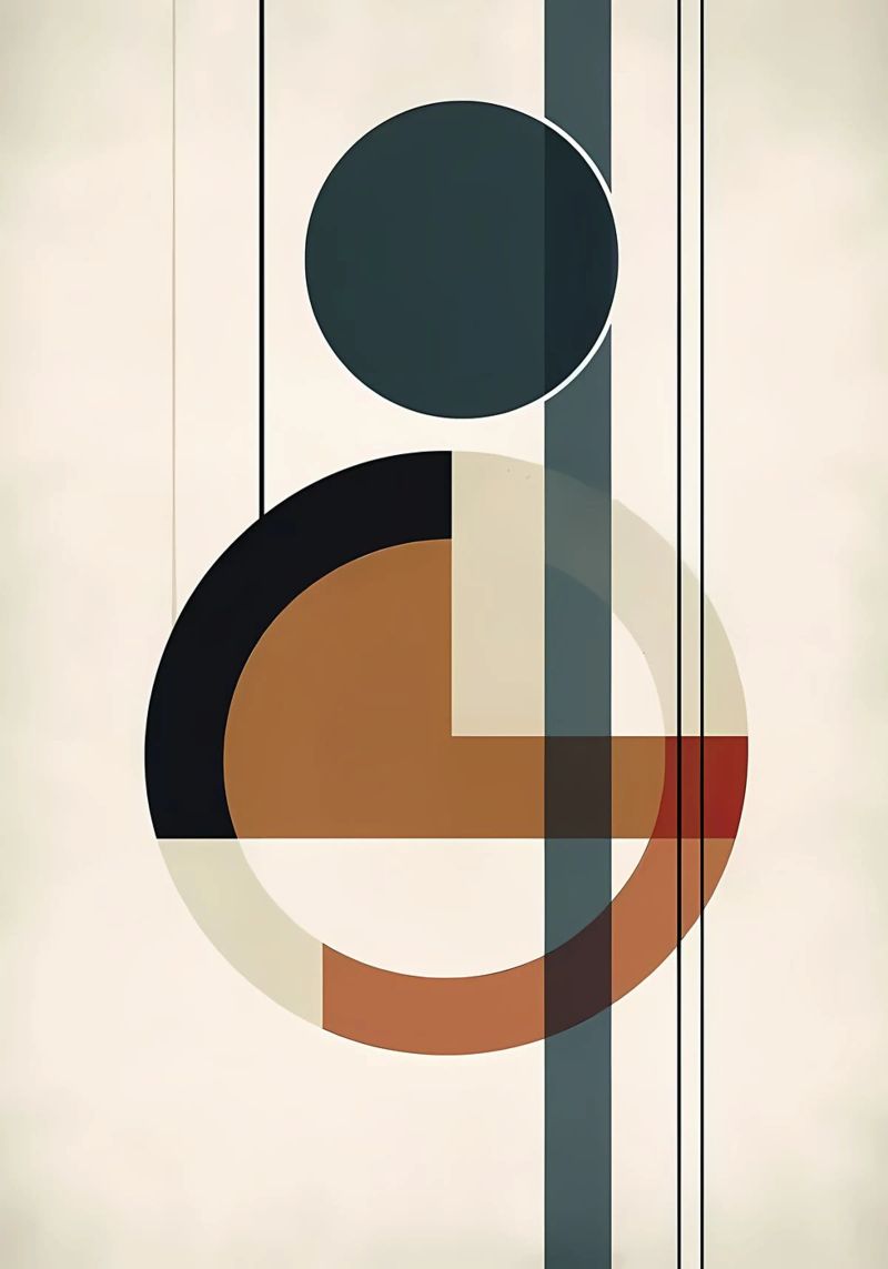 Austrian Bauhaus poster by Karraker