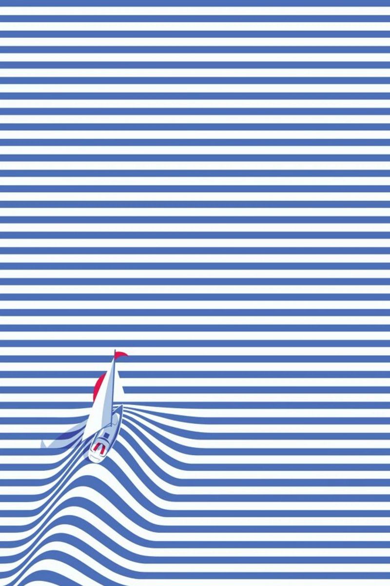 Sail Away Leinwand von La Come Di