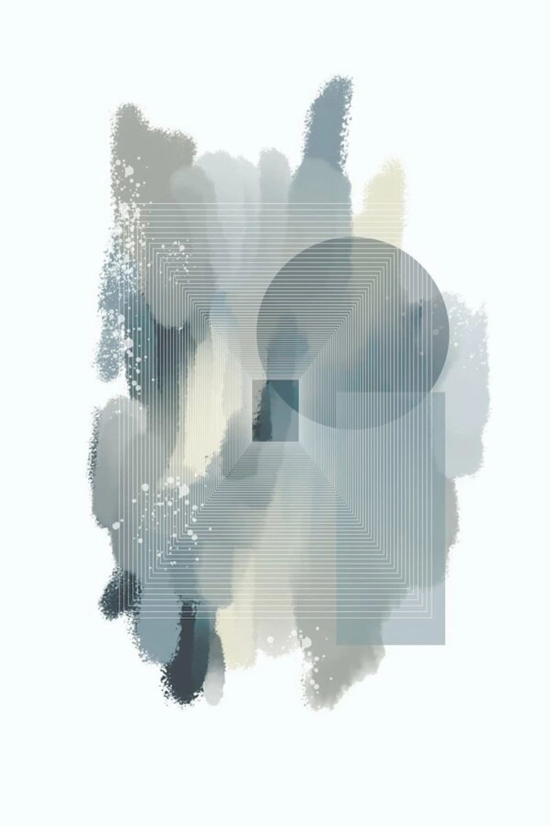 Colour Painting 2 Poster von Nordic Creators