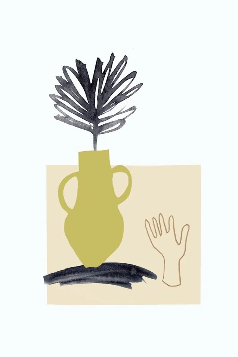 Plants in Vases 02 plexiglass da Farina Kuklinski