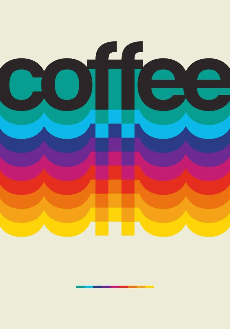 Retro Coffee Beige pellicola backlit da nabakumov