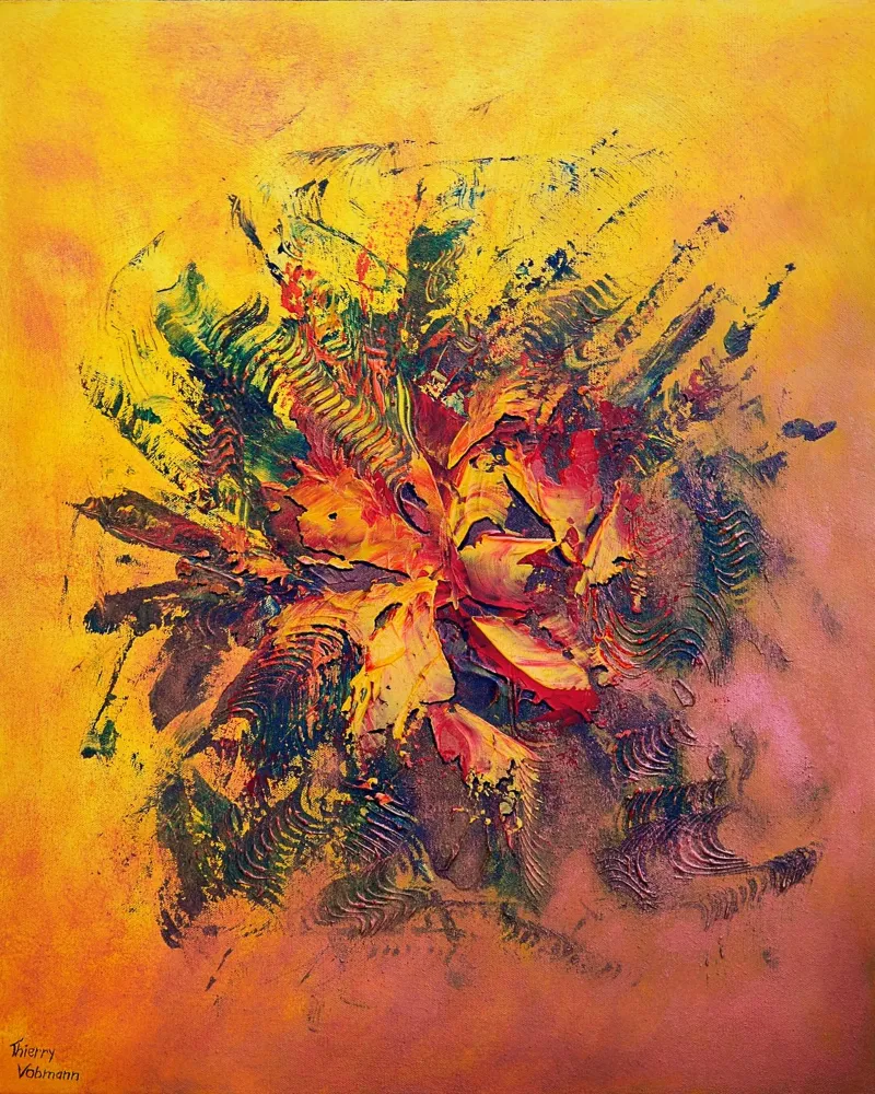 BRAINSTORMING pellicola backlit da Thierry Vobmann Abstract painting