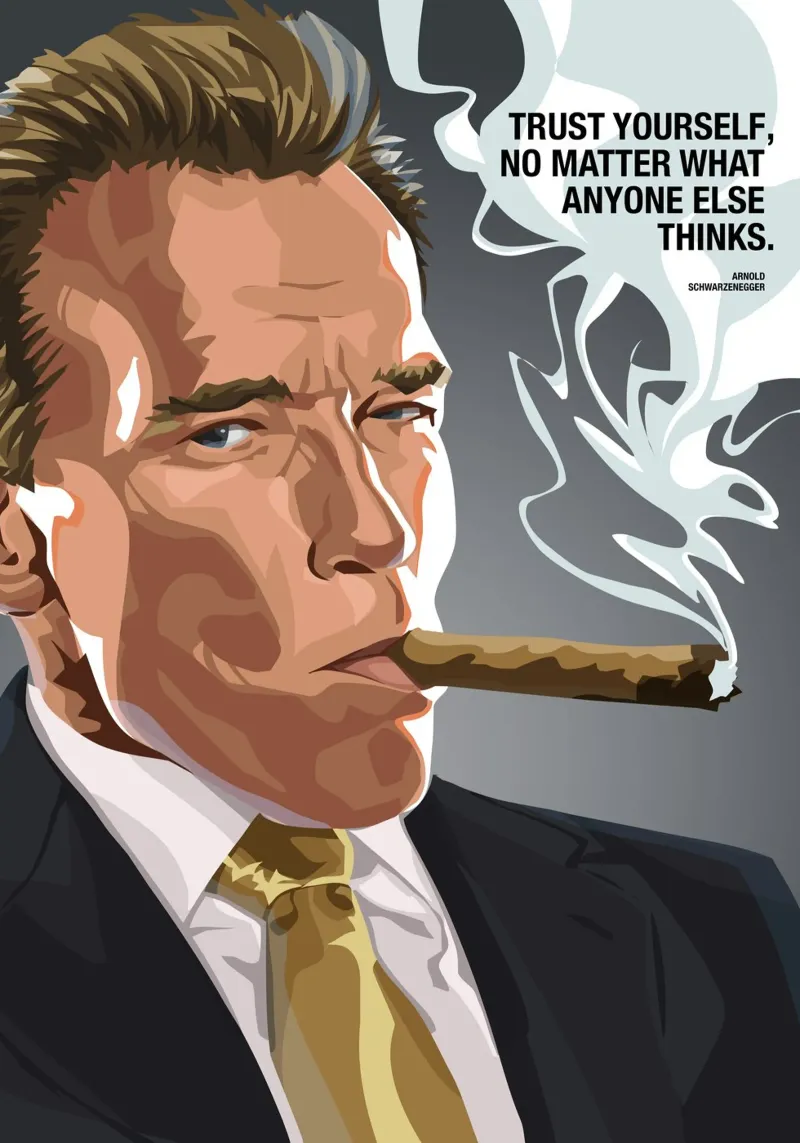 Arnold Quote canvas by nabakumov