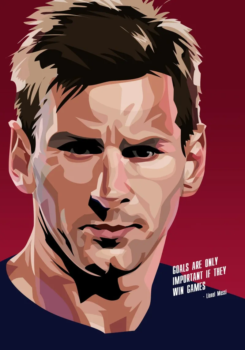 Messi Quote pellicola backlit da nabakumov