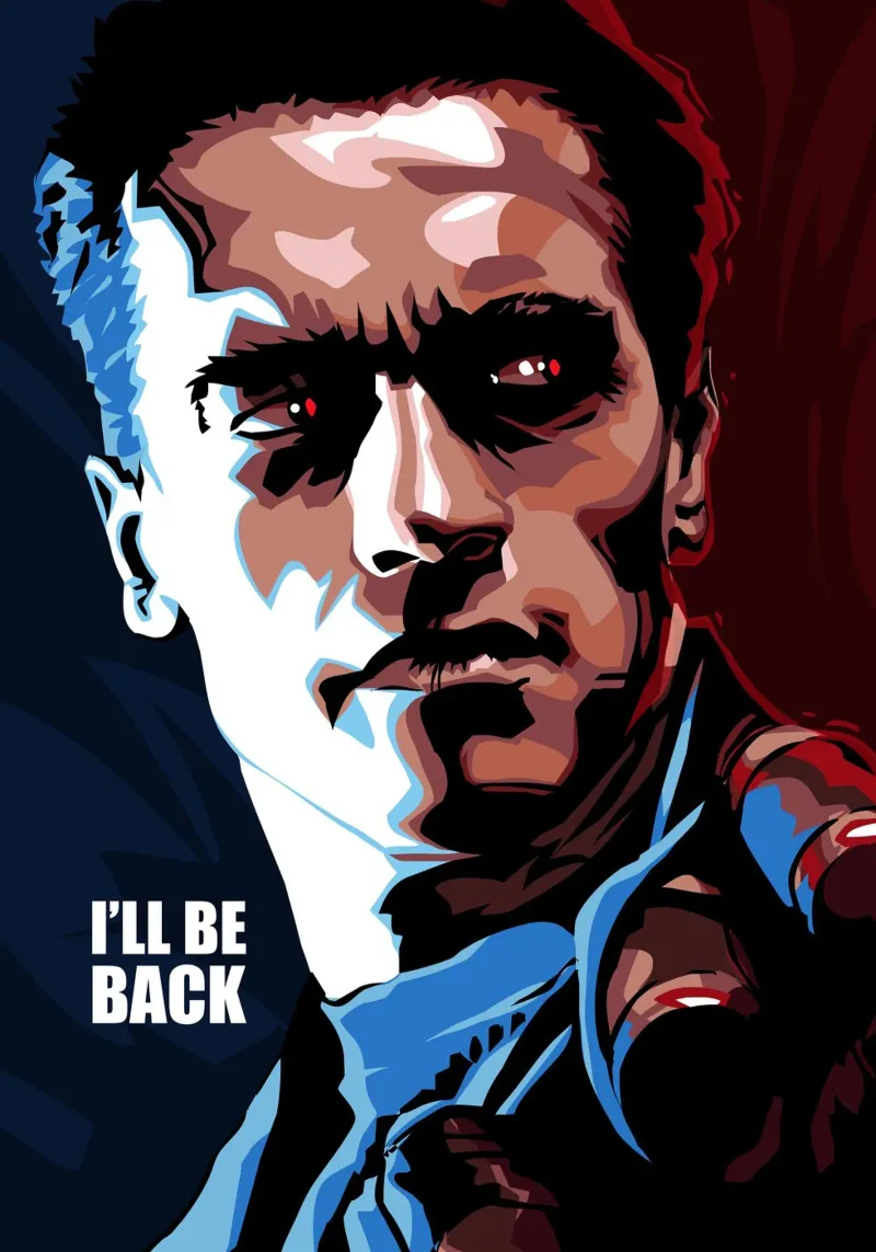 Terminator Quote pellicola backlit da nabakumov