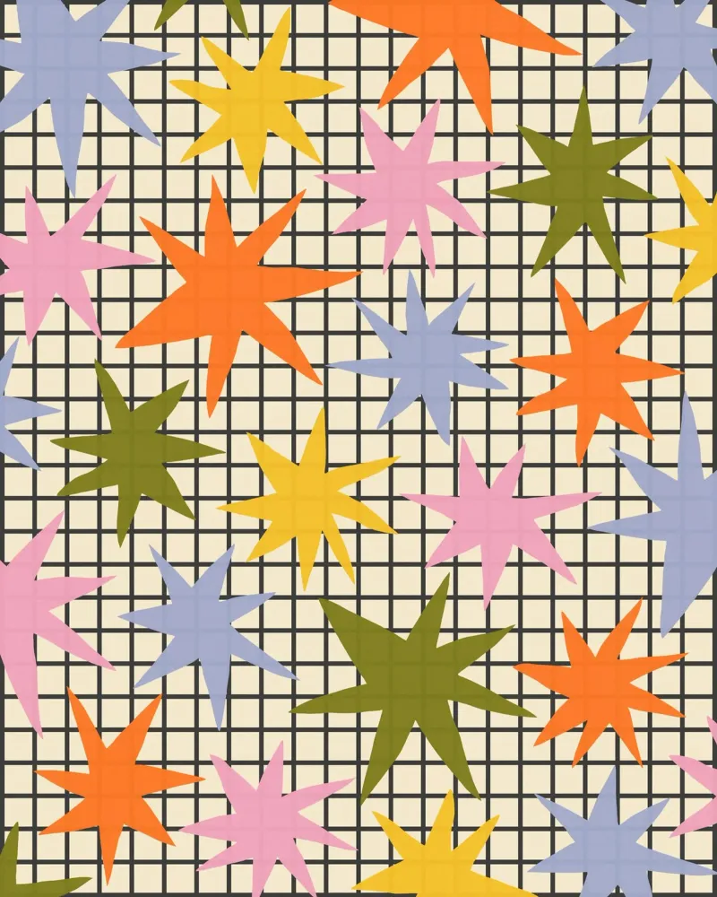 Stelle giocose #1 poster da Alisa Galitsyna