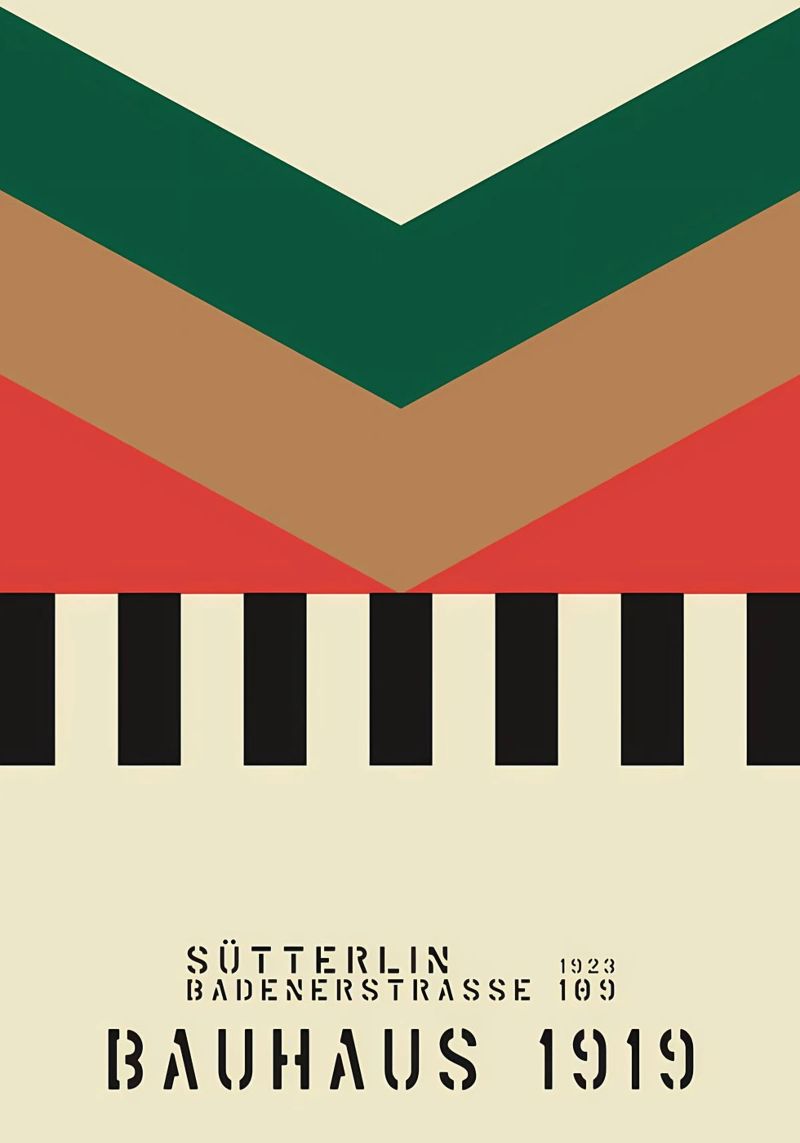 BAUHAUS bauhaus poster de Iracheta