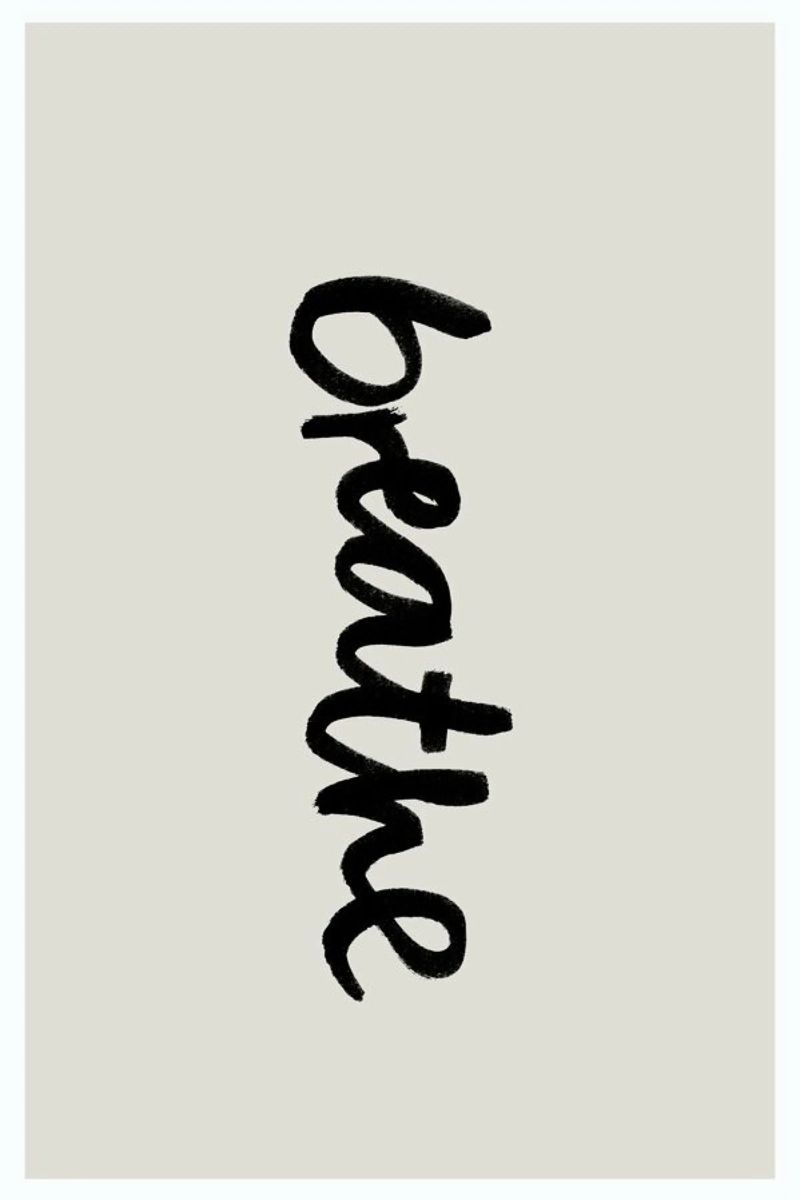Breathe poster by Klaus with K
