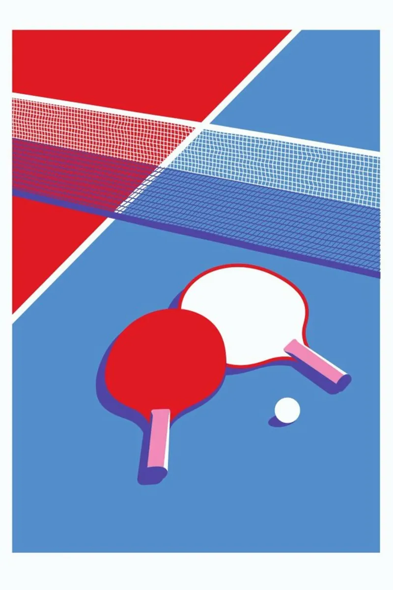 Ping Pong pellicola backlit da Pietari Posti