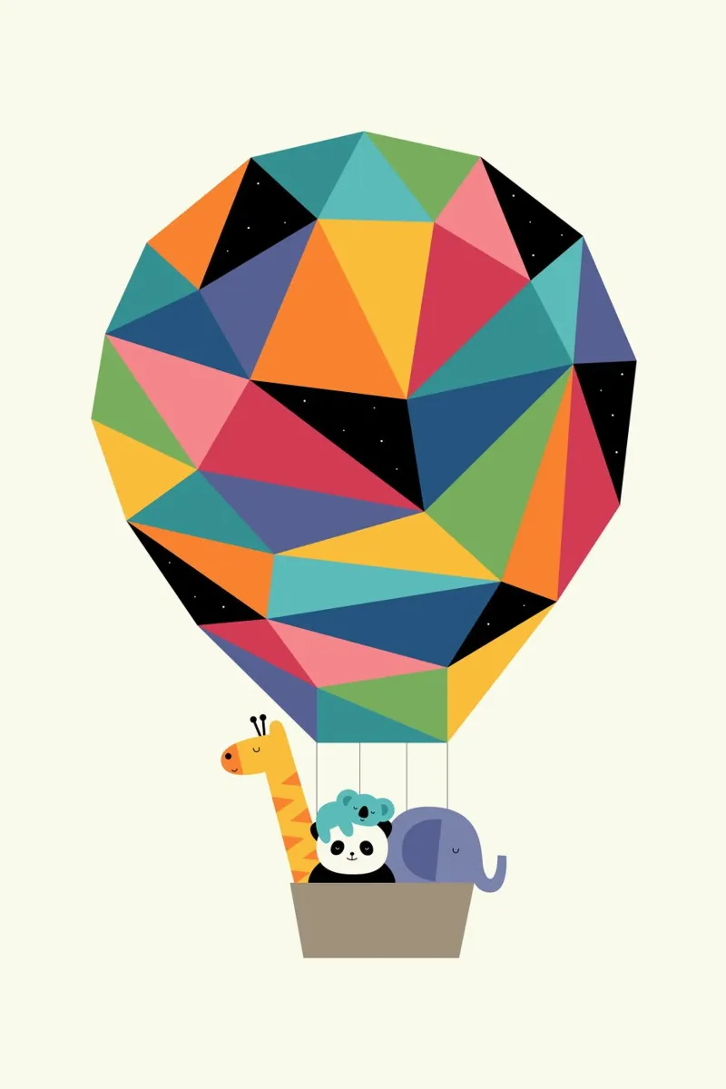 Volare in alto insieme poster da Andy Westface