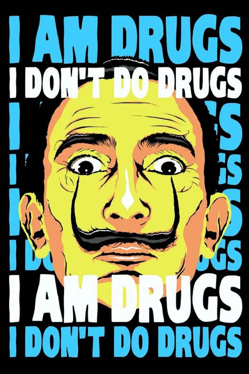 I Am Drugs alu-dibond by Butcher Billy