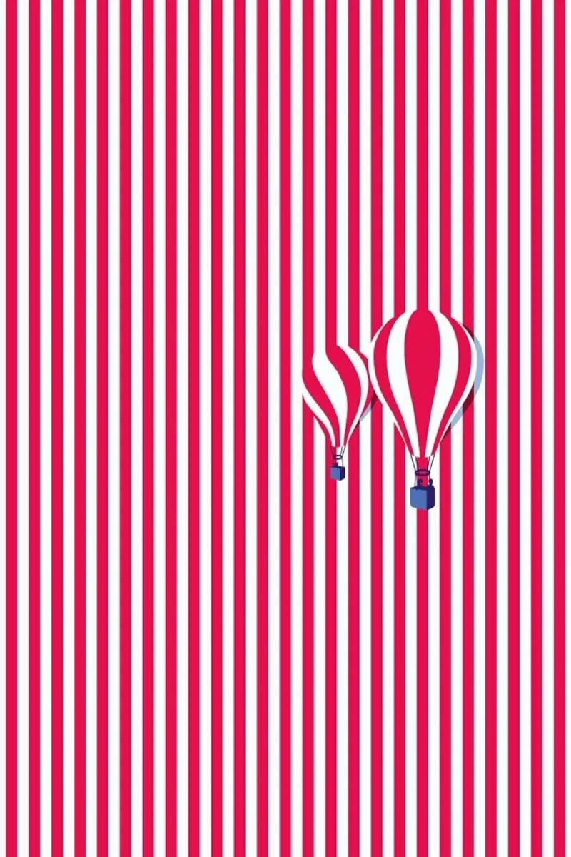 High Balloon poster con telaio in legno da La Come Di