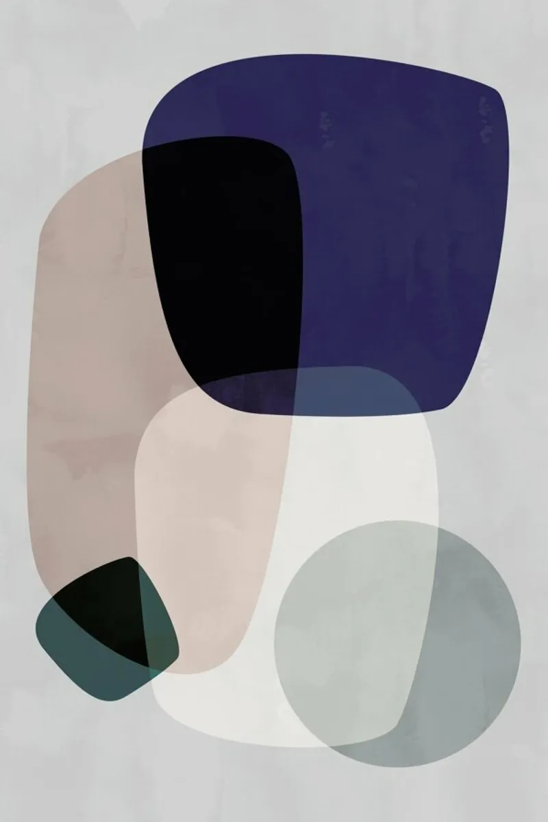 Graphic 190 poster con telaio in alluminio da Mareike Böhmer