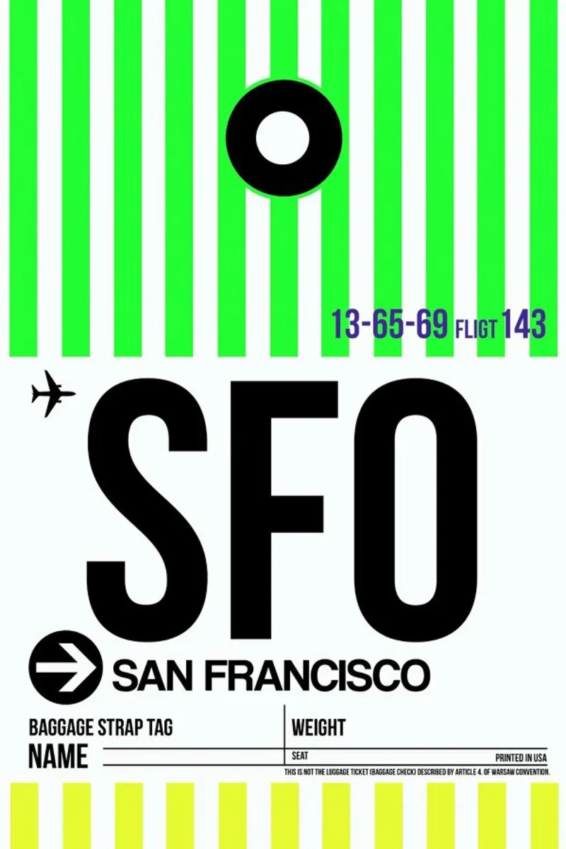 SFO-San Francisco forex plate by Naxart