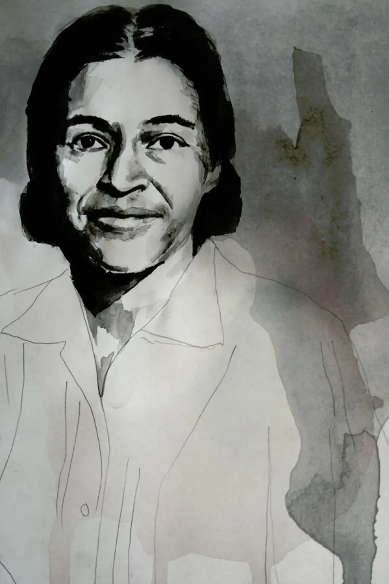 Rosa Parks carta hahnemühle da David Diehl
