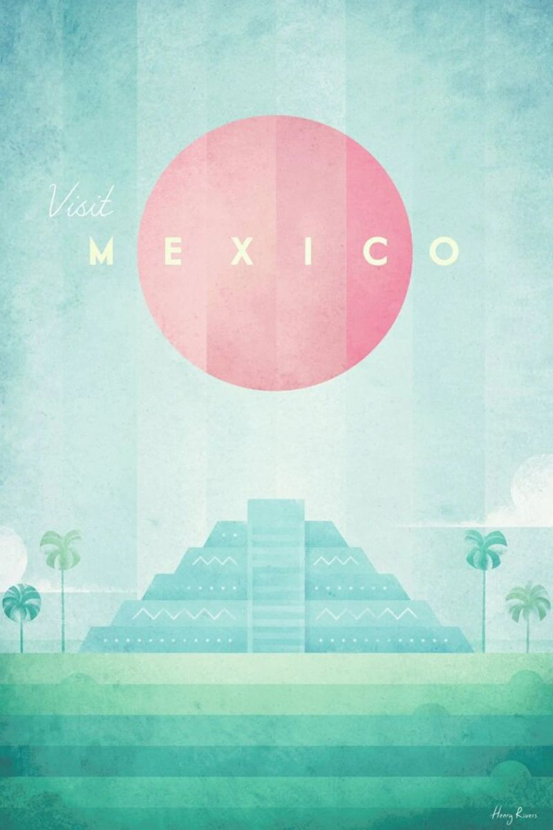 Mexico poster de Henry Rivers