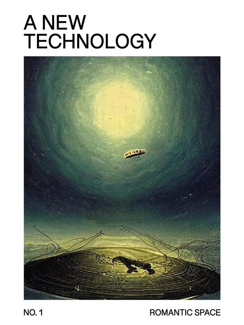 Poster di fantascienza: Una nuova tecnologia - Spazio romantico n. 1 poster con telaio in alluminio da Spunk