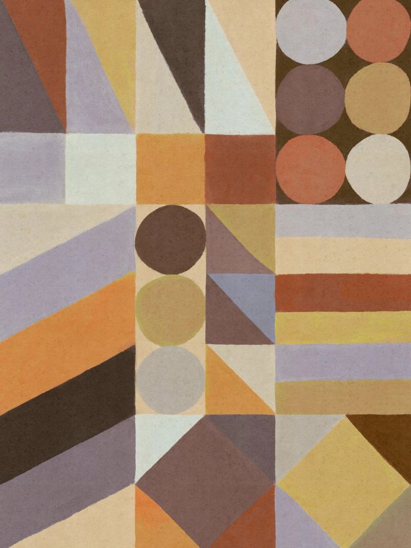 Geometric Shapes & Colors #1 poster by Alisa Galitsyna